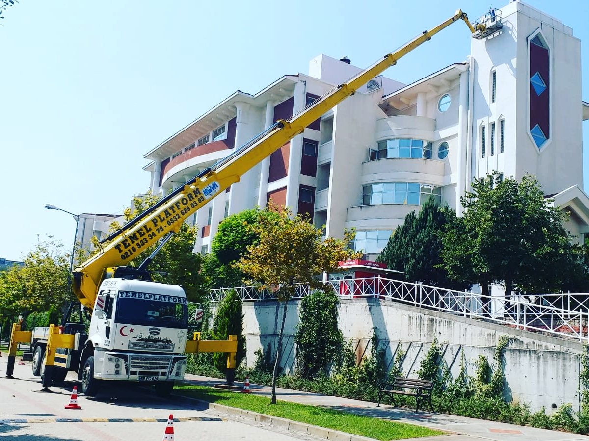 42 metre sepetli vinç