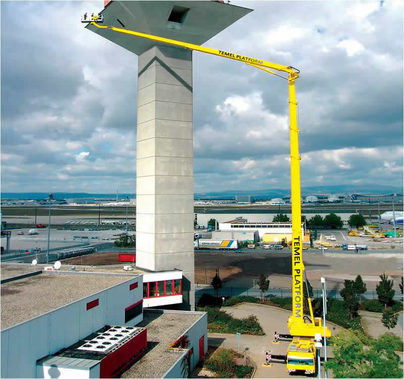 90 metre sepetli vinç